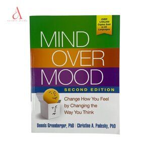 📚 3/$25 Mind Over Mood by Dennis Greenberger, PhD & Christine Padesky